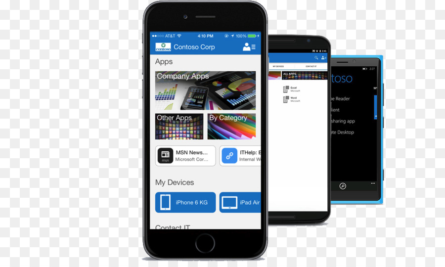 Microsoft Intune，Gestão De Dispositivos Móveis PNG