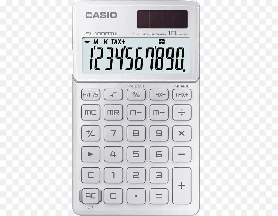 Calculadora Branca，Casio PNG