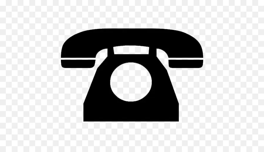 Telefone Giratório Preto，Vintage PNG