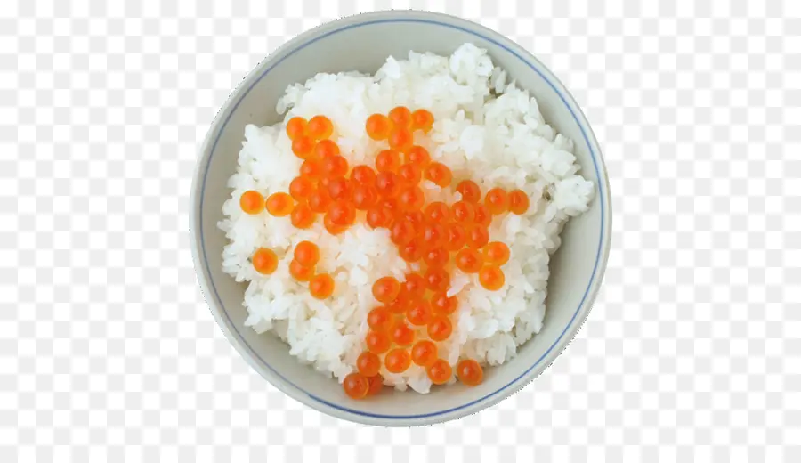 Arroz Com Ovas De Salmão，Tigela PNG