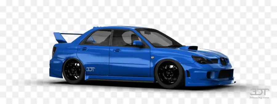 Carro Azul，Carro PNG