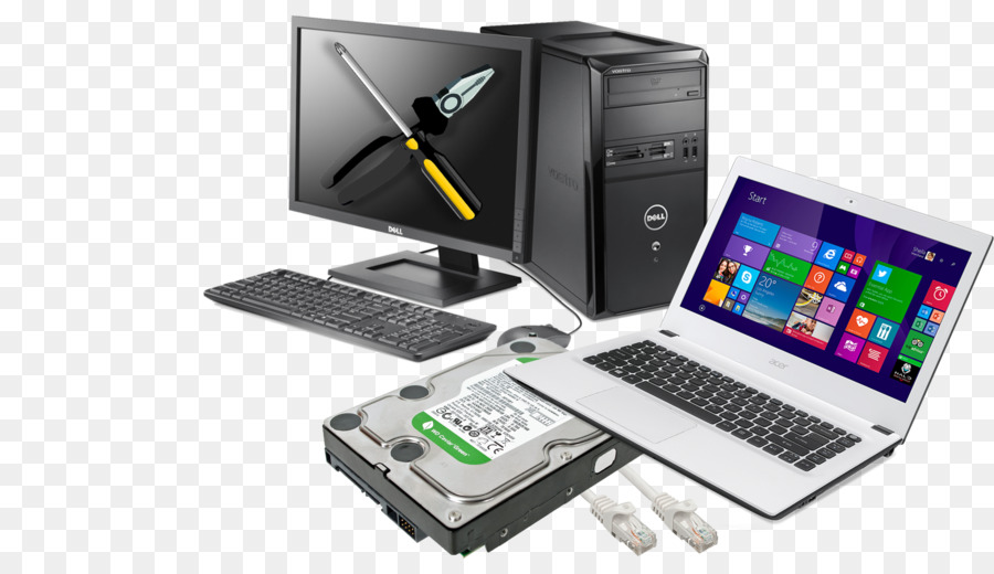 Computador E Notebook，área De Trabalho PNG