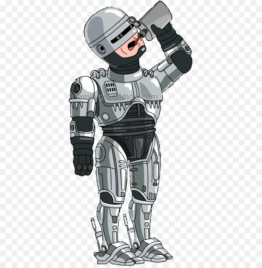 Robocop，Robô PNG
