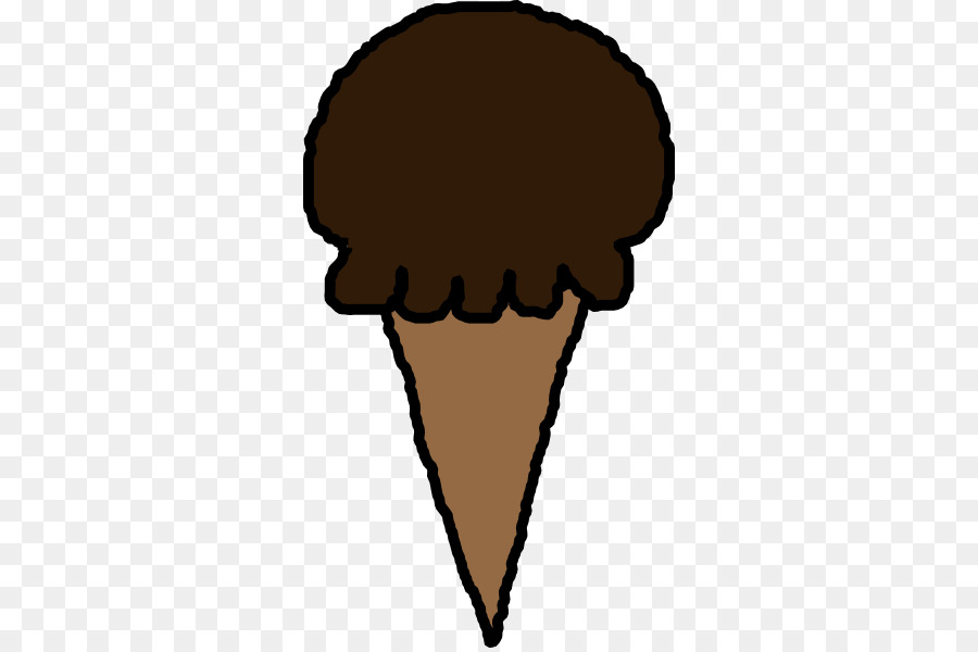 Sorvete De Chocolate，Cones De Sorvete PNG