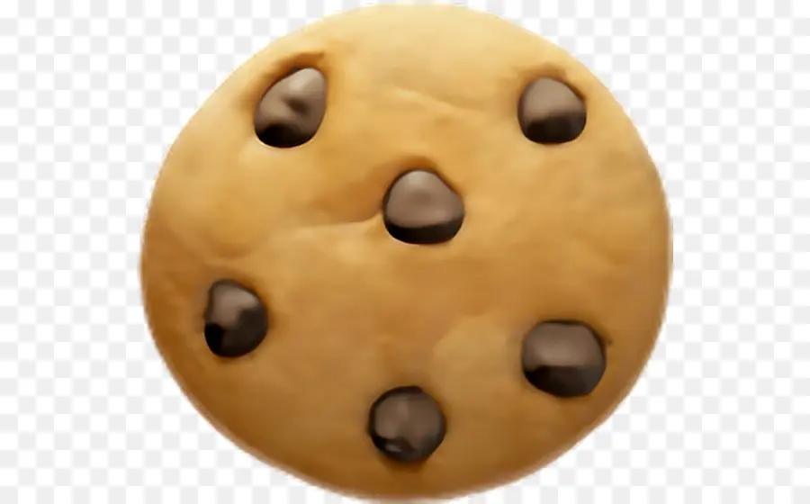 Chocolate Chip Cookie，Emoji PNG