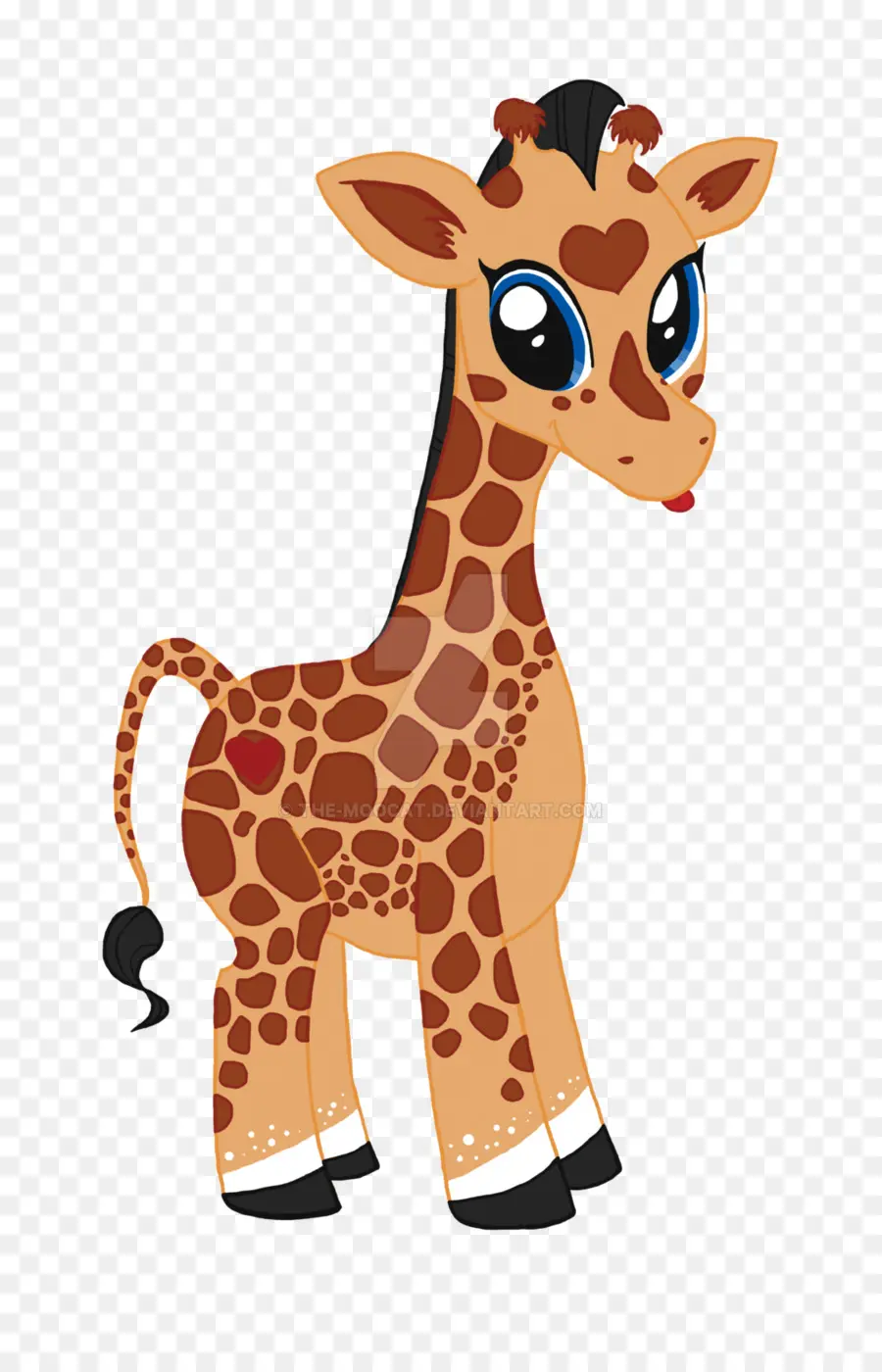 Girafa，Desenho Animado PNG