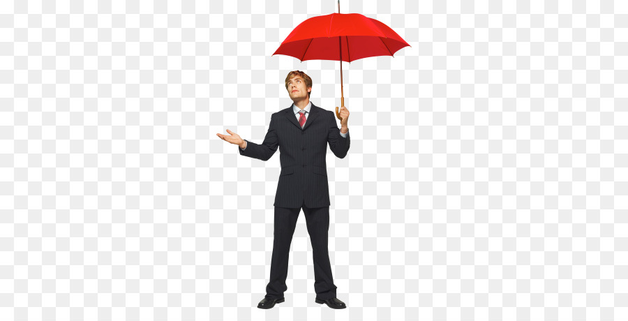 Homem Com Guarda Chuva Vermelho，Homem PNG