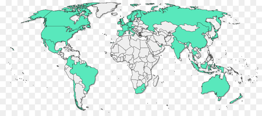 Mapa Mundial，Países PNG