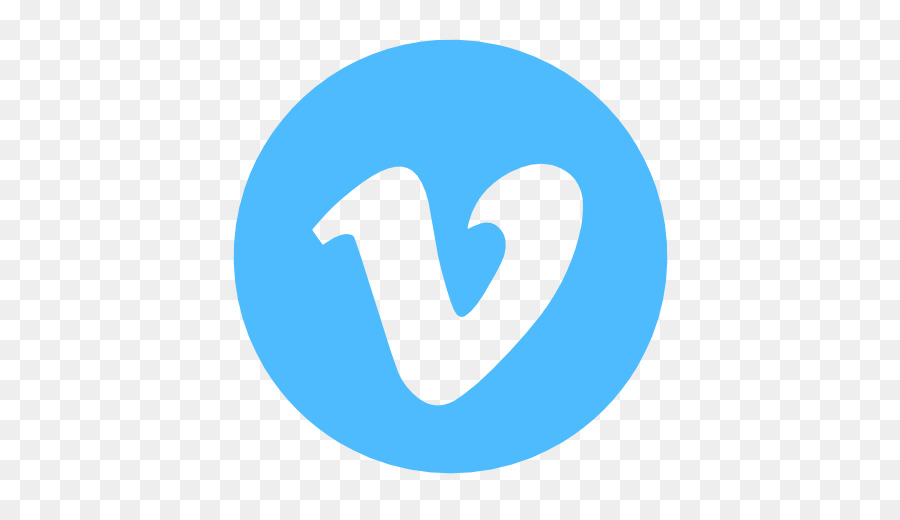 Vimeo，Azul PNG