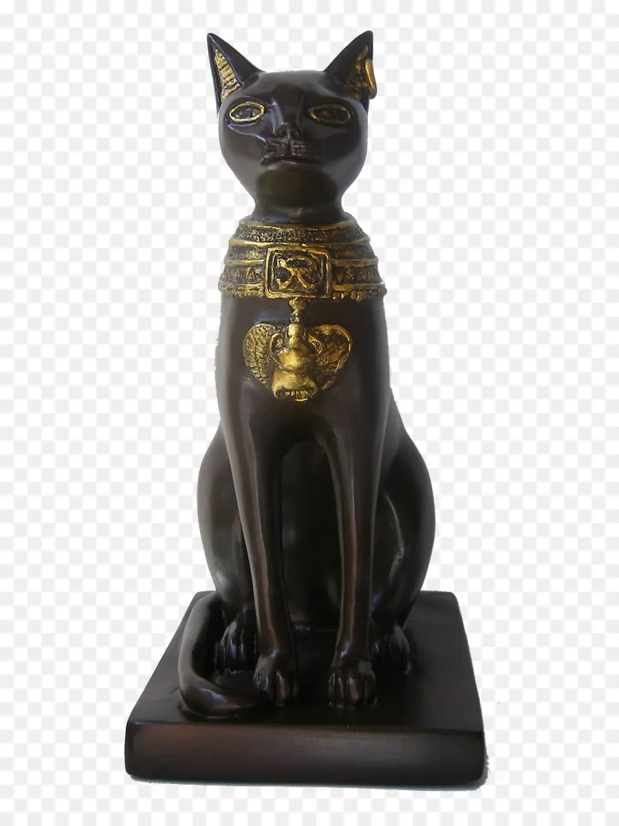 Estátua De Gato，Egípcio PNG