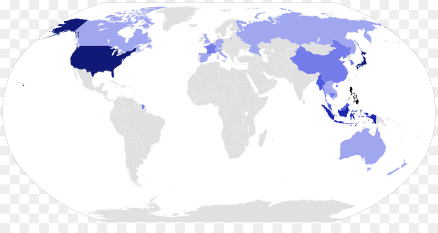 Mapa Mundial，Países PNG