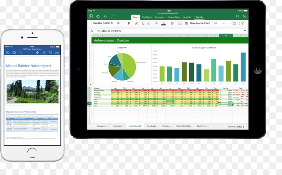 O Microsoft Office Mobile Apps，O Microsoft Office 365 PNG