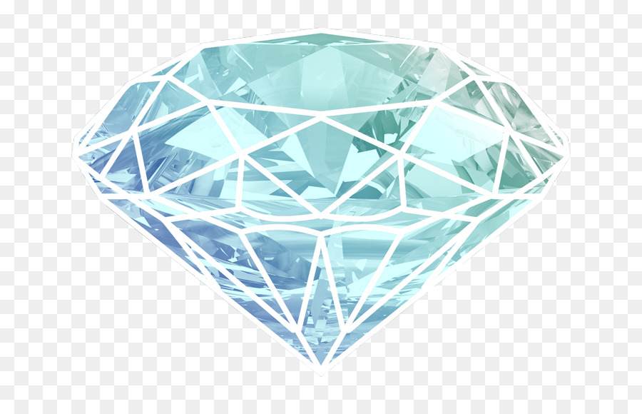 Diamante Azul，Precioso PNG