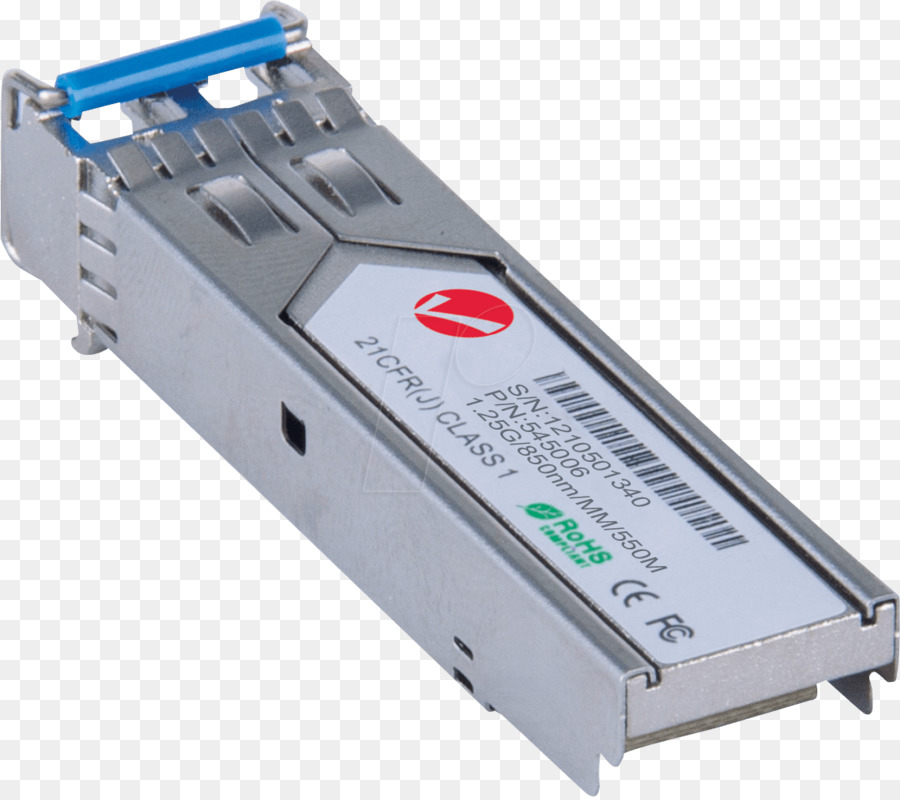 Pequeno Formfactor Pluggable Transceptor，Conversor De Interface Gigabit PNG