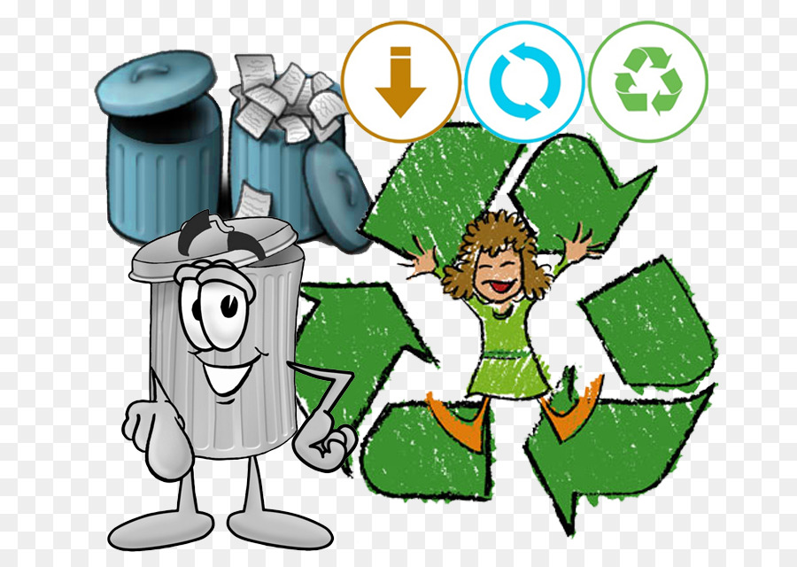 O Símbolo De Reciclagem，Hierarquia De Resíduos PNG