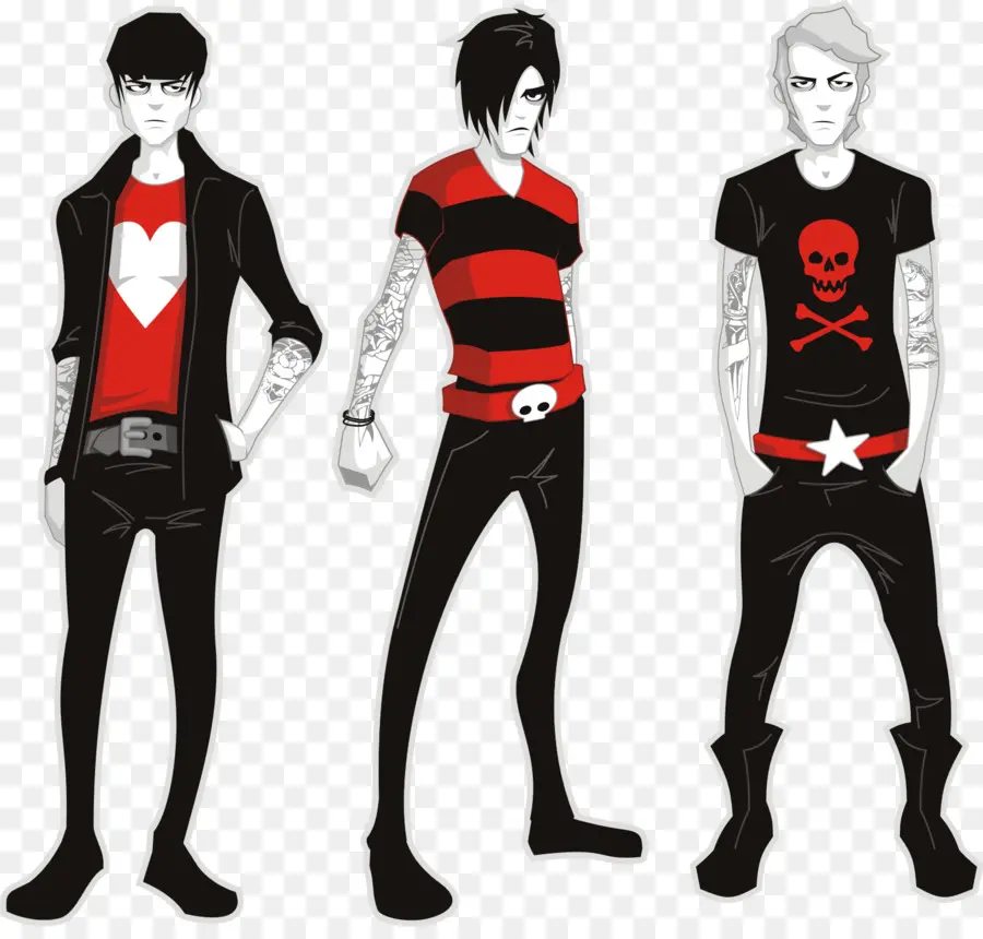 Personagens Emo，Emo PNG