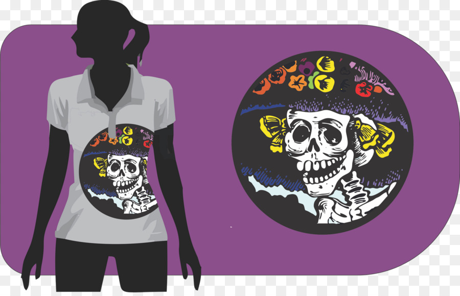 Tshirt，Dia Dos Mortos PNG