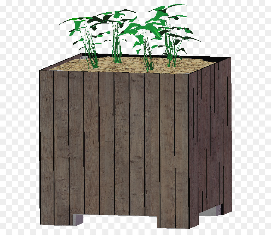 Caixa Para Plantador De Madeira，Plantador PNG