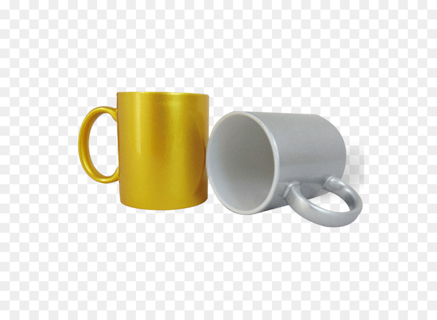 Caneca Dourada，Xícara PNG