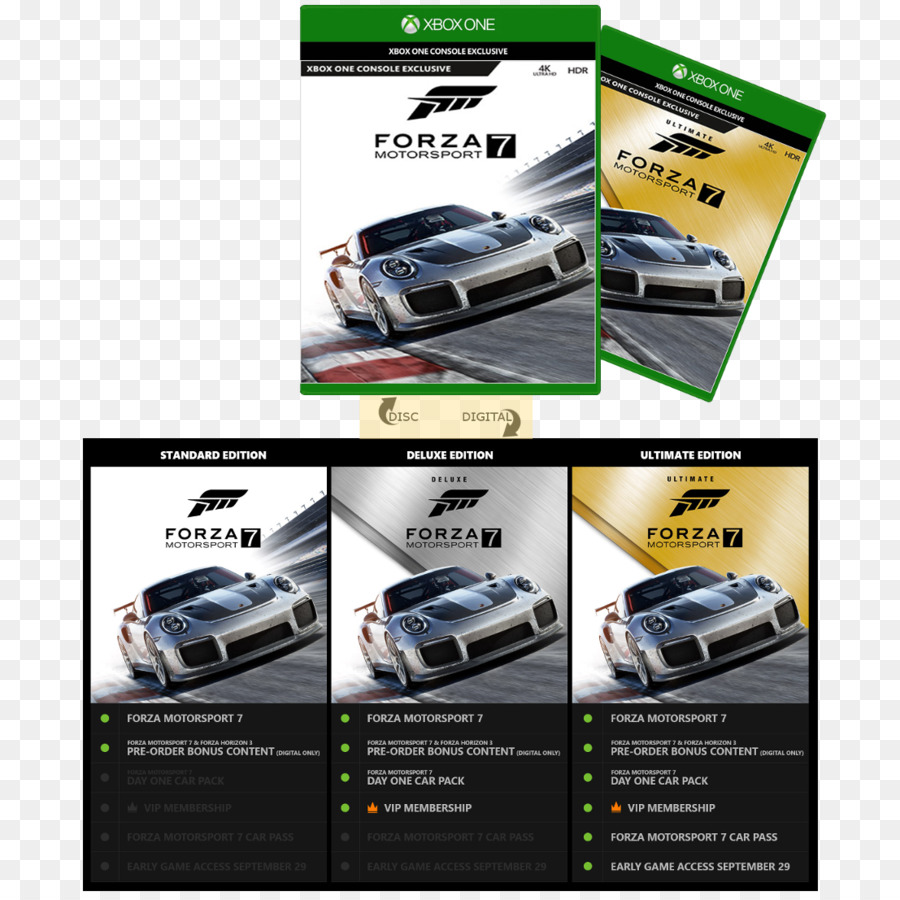 Forza Motorsport 7，Um Xbox PNG