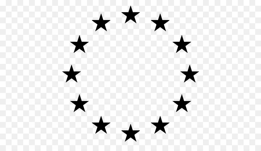 Estrelas Douradas，Círculo PNG