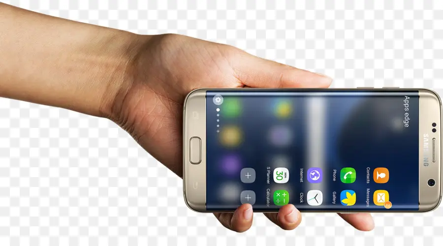 Smartphone，Mão PNG