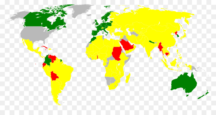 Mapa Mundial，Países PNG