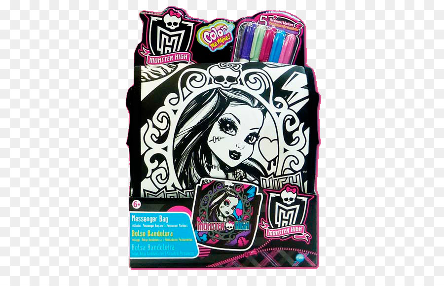 Monster High，Sacos De Mensageiro PNG