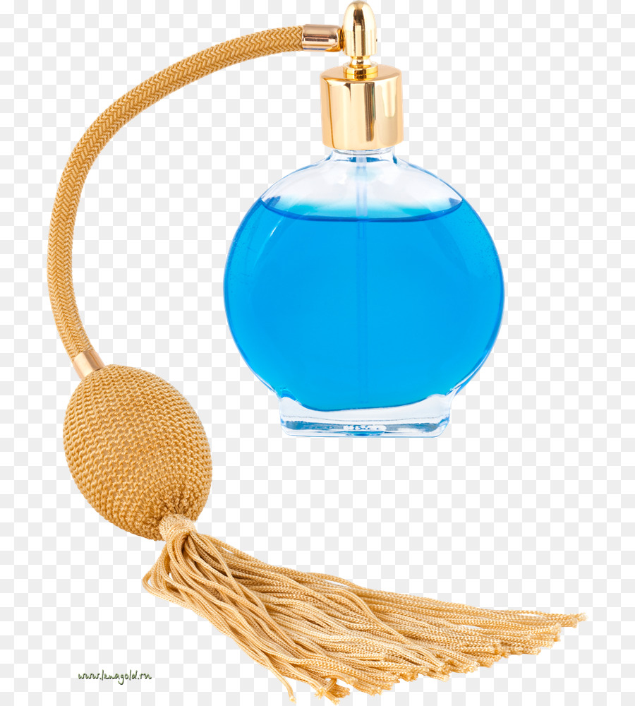 Frasco De Perfume Azul，Fragrância PNG