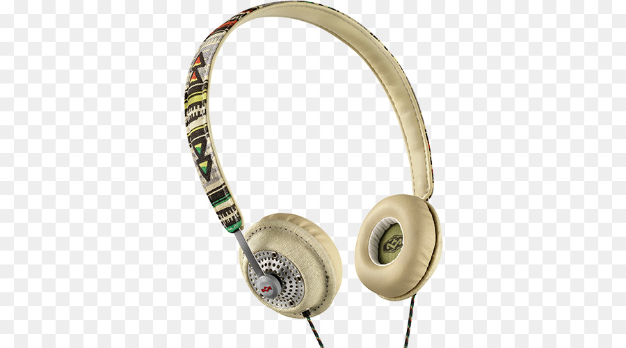 Fones De Ouvido，Casa De Marley Harambe Onear Fones De Ouvido Creambluebrown PNG