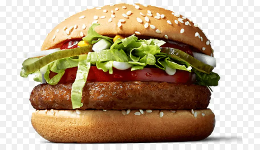 Veggie Burger，Hamburger PNG