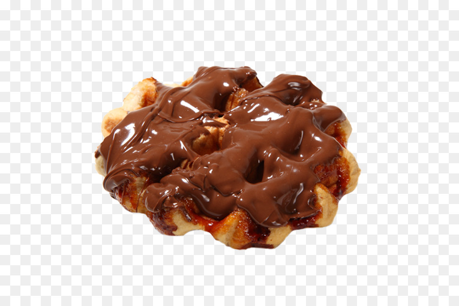 Waffle De Chocolate，Sobremesa PNG