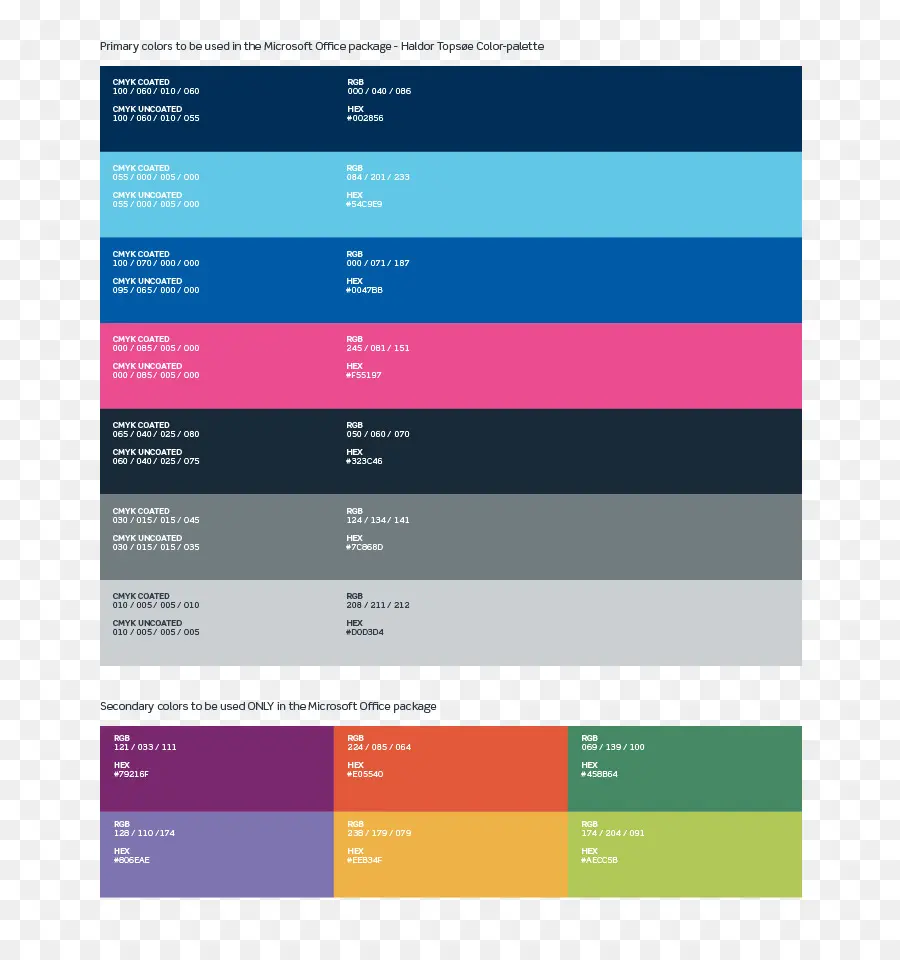 Paleta De Cores，Microsoft Office PNG