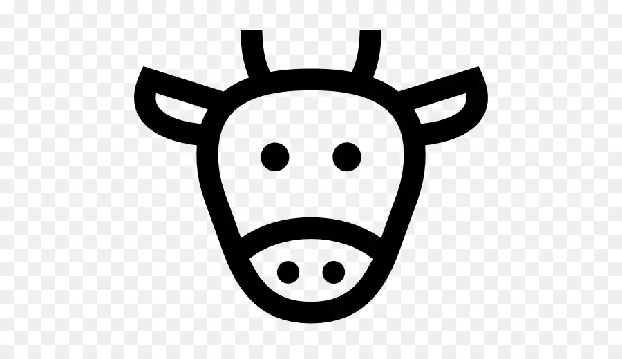 Vaca，Face PNG