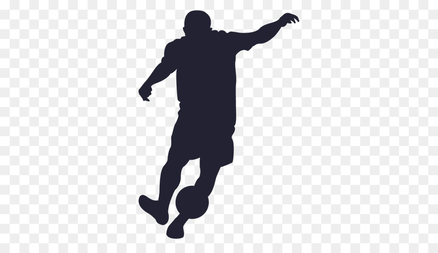 Silhueta De Drible De Futebol PNG , Futebol, Silhueta, Jogar