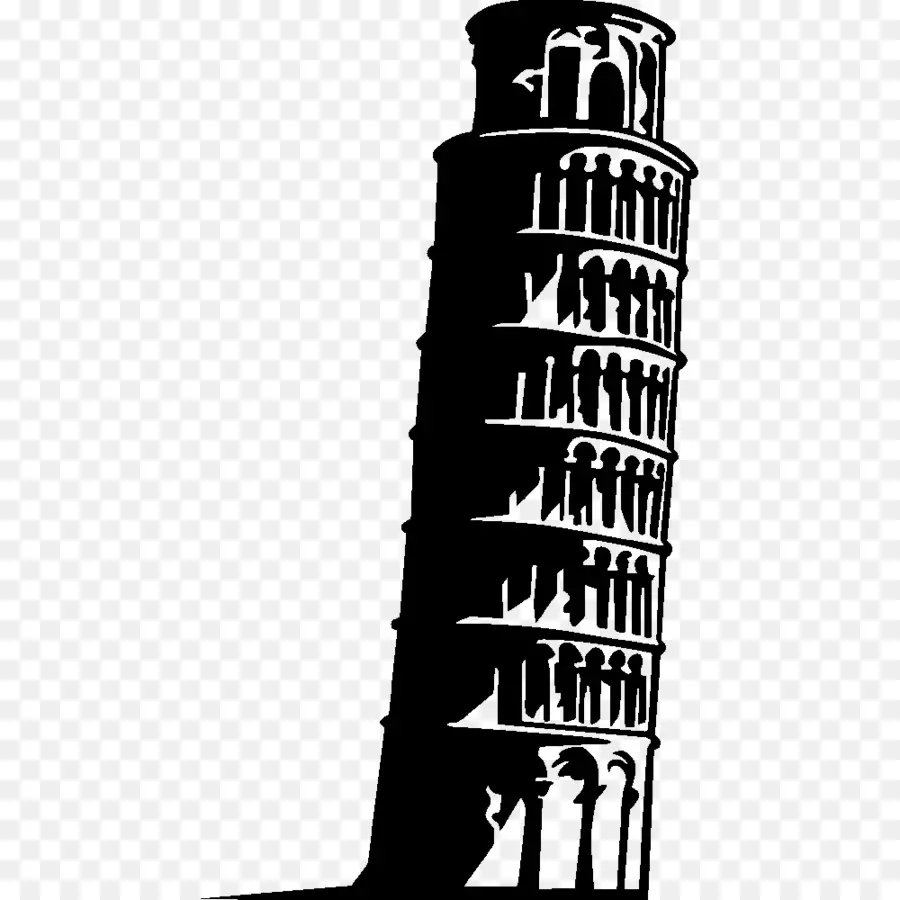 Torre Inclinada De Pisa，Itália PNG