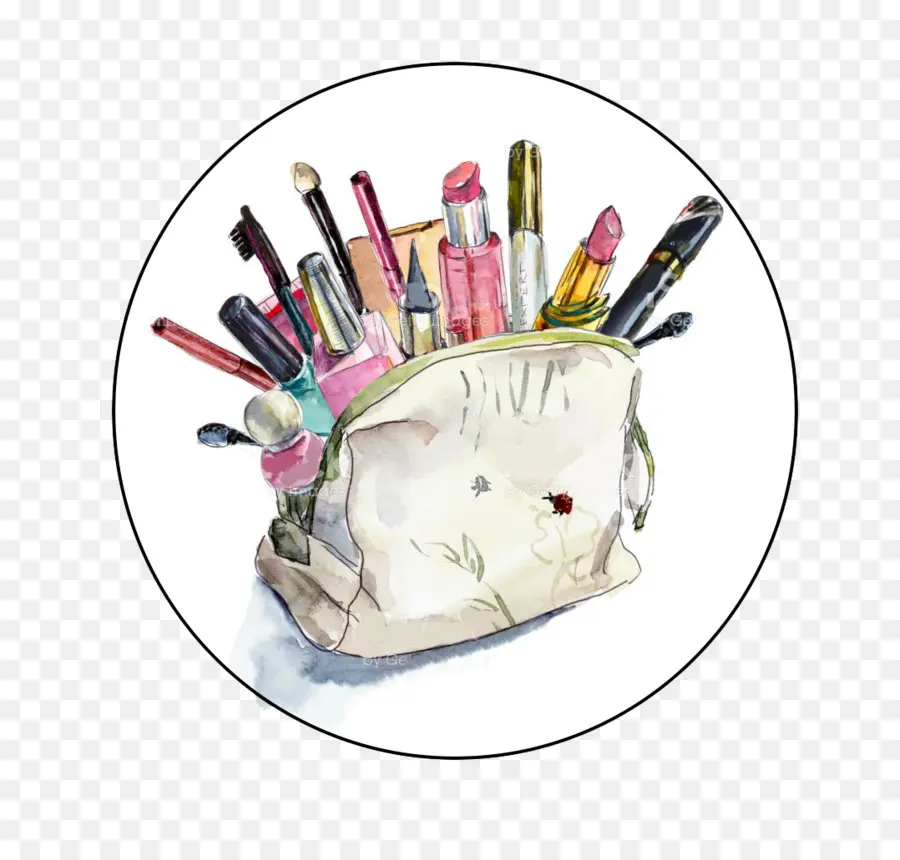 Bolsa De Maquiagem，Cosméticos PNG