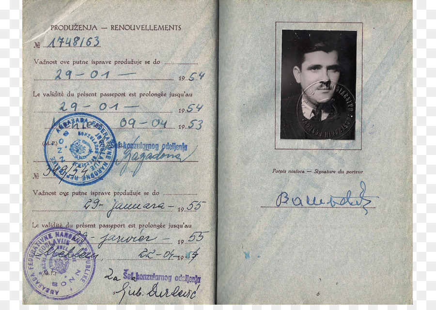 Passaporte，Diploma PNG