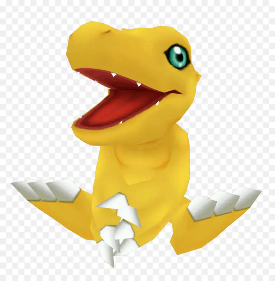 Dinossauro Amarelo，Desenho Animado PNG