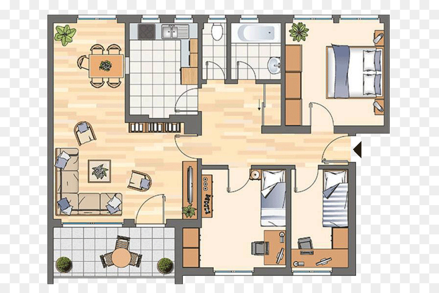 Planta Baixa，Apartamento PNG