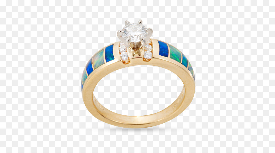 Anel De Diamante，Ouro PNG