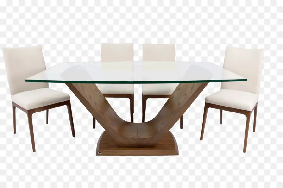 Conjunto De Mesa De Jantar，Cadeiras PNG