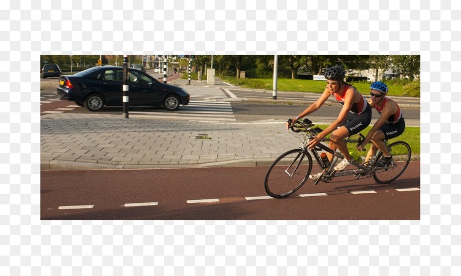 Estrada De Bicicleta，Duatlo PNG