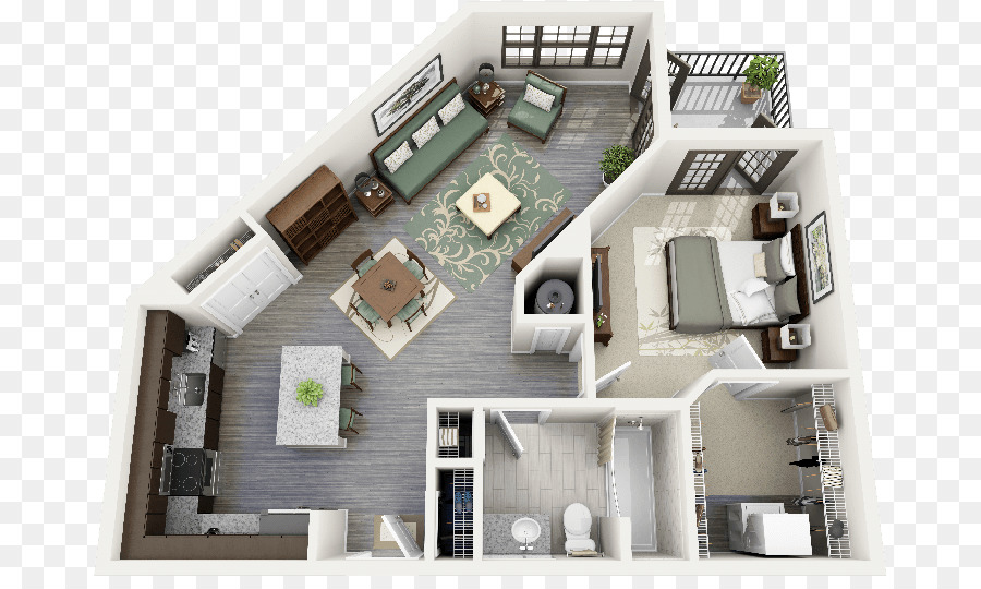 Layout Do Apartamento，Planta Baixa PNG