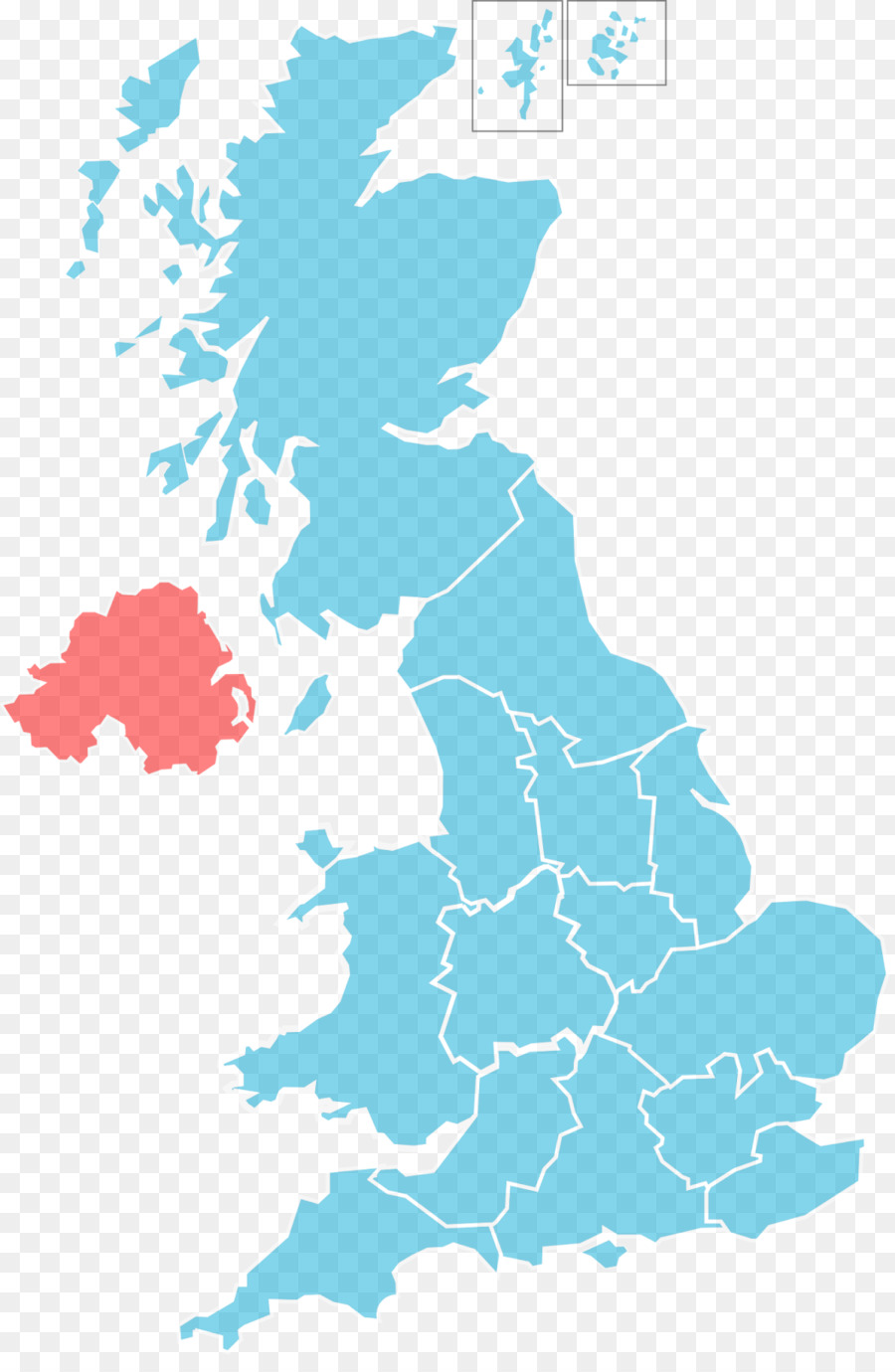 Mapa Da Inglaterra，Reino Unido PNG