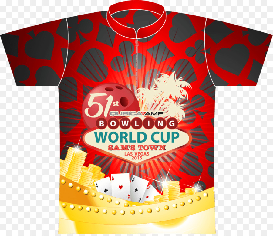 Tshirt，Qubicaamf Bowling World Cup PNG