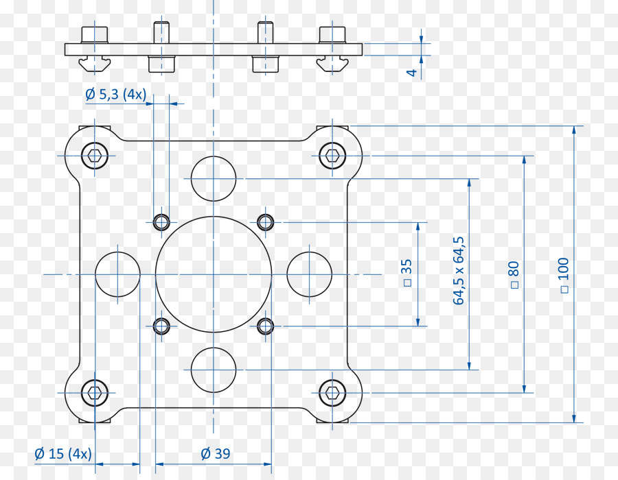 Porca，Flange PNG