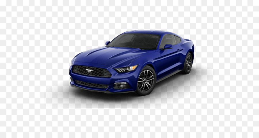 Carro Azul，Mustang PNG