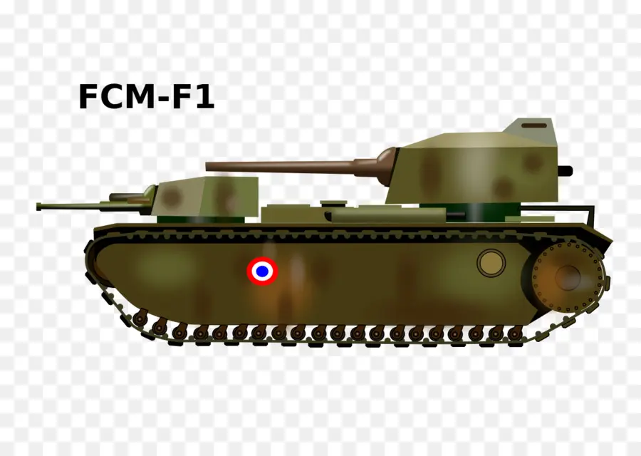 Tanque Fcm F1，Militares PNG