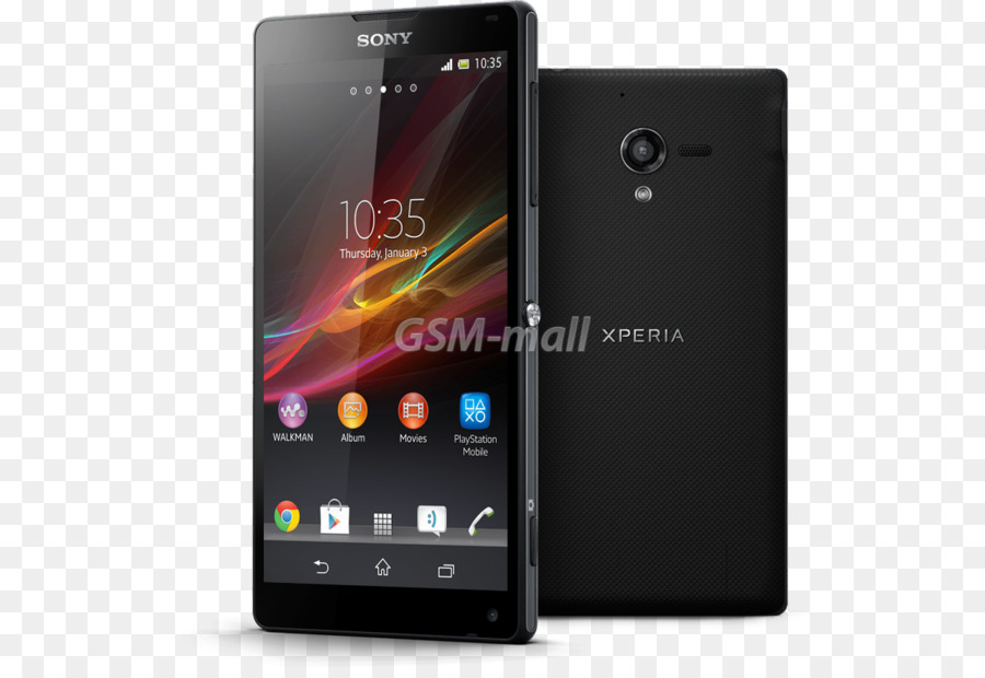 Sony Xperia Z，A Sony Mobile PNG